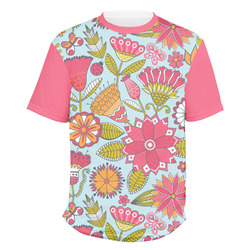 Wild Flowers Men's Crew T-Shirt (Personalized)