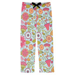 Wild Flowers Mens Pajama Pants - XS