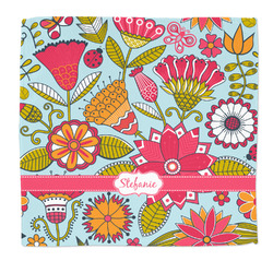 Wild Flowers Microfiber Dish Rag (Personalized)