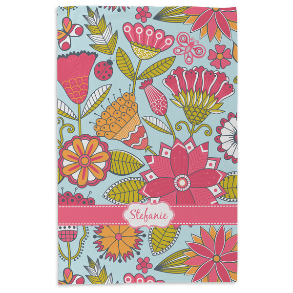 Wild Flowers Microfiber Dish Towel - APPROVAL