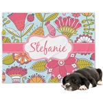 Wild Flowers Dog Blanket - Regular (Personalized)