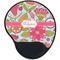 Wild Flowers Mouse Pad with Wrist Support - Main