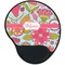 Wild Flowers Mouse Pad with Wrist Support