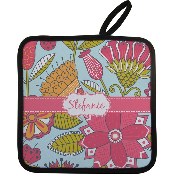 Wild Flowers Neoprene Pot Holder