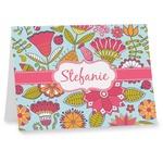 Wild Flowers Note cards (Personalized)