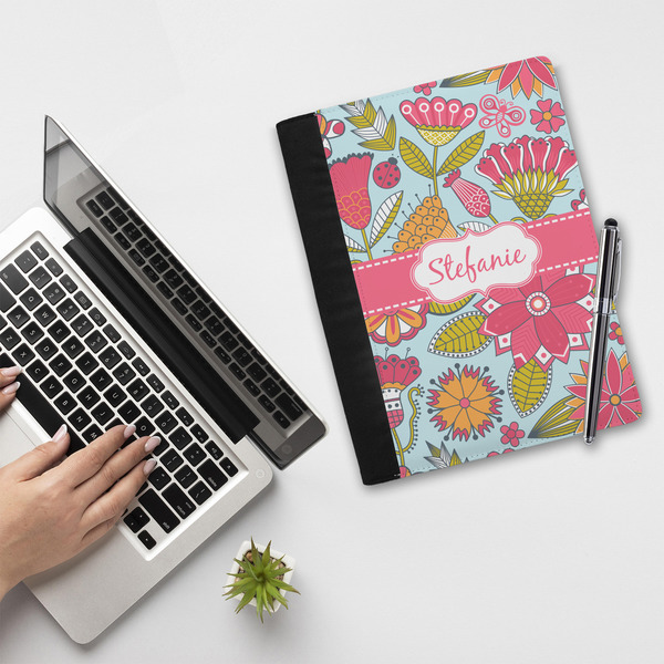 Wild Flowers Notebook Padfolio - LIFESTYLE (large)