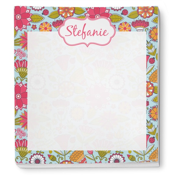 Wild Flowers Notepad - Apvl