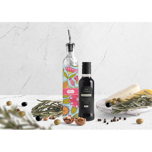 Wild Flowers Oil Dispenser Bottle - Lifestyle Photo