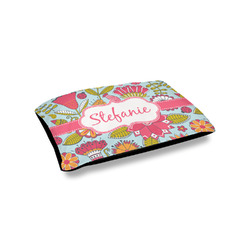 Wild Flowers Outdoor Dog Bed - Small (Personalized)