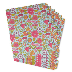 Wild Flowers Binder Tab Divider - Set of 6 (Personalized)