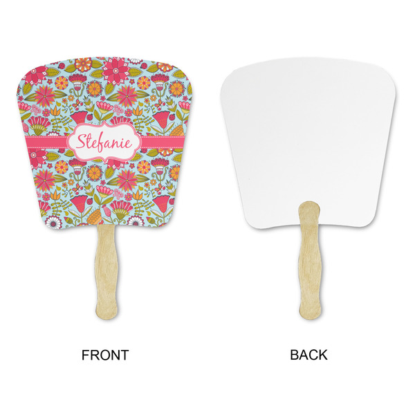 Wild Flowers Paper Fans - Approval