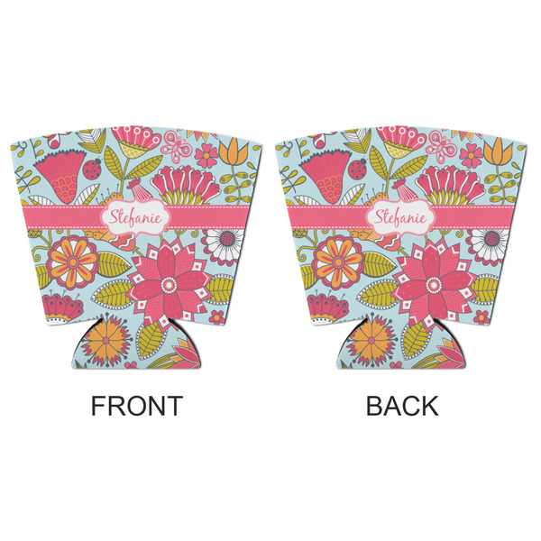 Wild Flowers Party Cup Sleeves - with bottom - APPROVAL