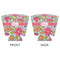 Wild Flowers Party Cup Sleeves - with bottom - APPROVAL