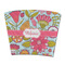 Wild Flowers Party Cup Sleeves - without bottom - FRONT (flat)