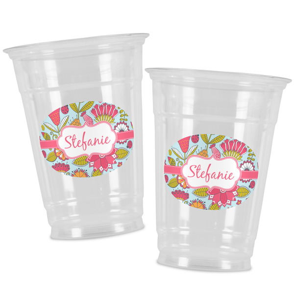 Wild Flowers Party Cups - 16oz - Alt View