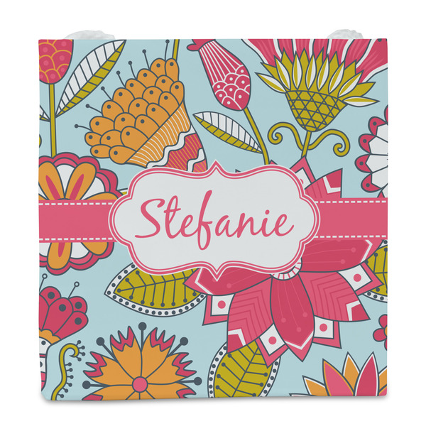 Wild Flowers Party Favor Gift Bag - Matte - Front