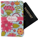 Wild Flowers Passport Holder - Fabric (Personalized)
