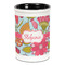Wild Flowers Ceramic Pencil Holders - Black