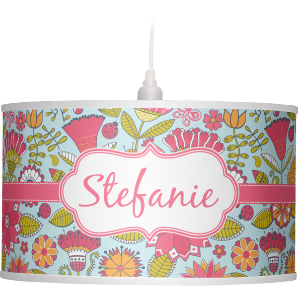 Wild Flowers Pendant Lamp Shade