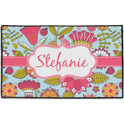 Wild Flowers Door Mat - 60"x36" (Personalized)