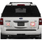 Wild Flowers Personalized Square Car Magnets on Ford Explorer