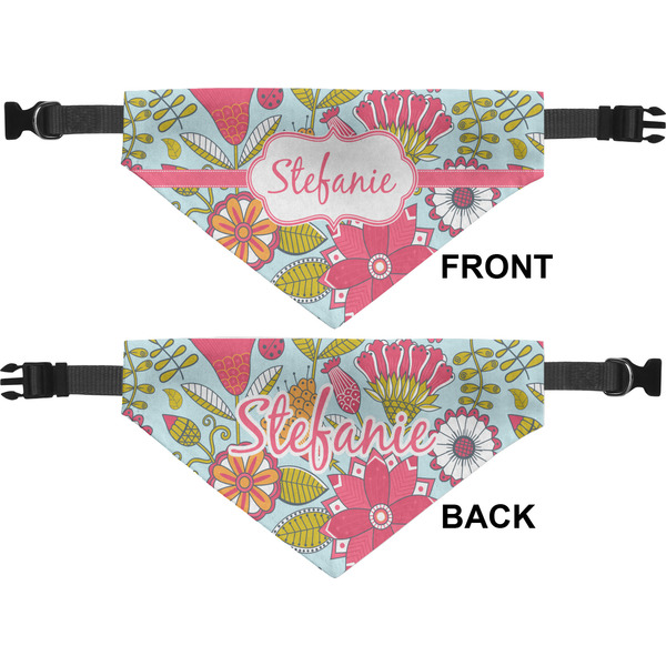 Wild Flowers Pet Bandana Approval