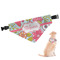 Wild Flowers Dog Bandana - Small (Personalized)