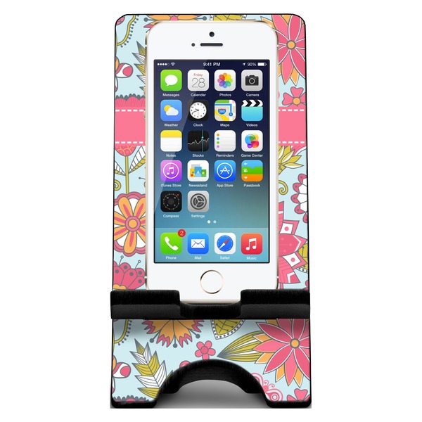Wild Flowers Phone Stand w/ Phone