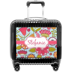 Wild Flowers Pilot / Flight Suitcase (Personalized)