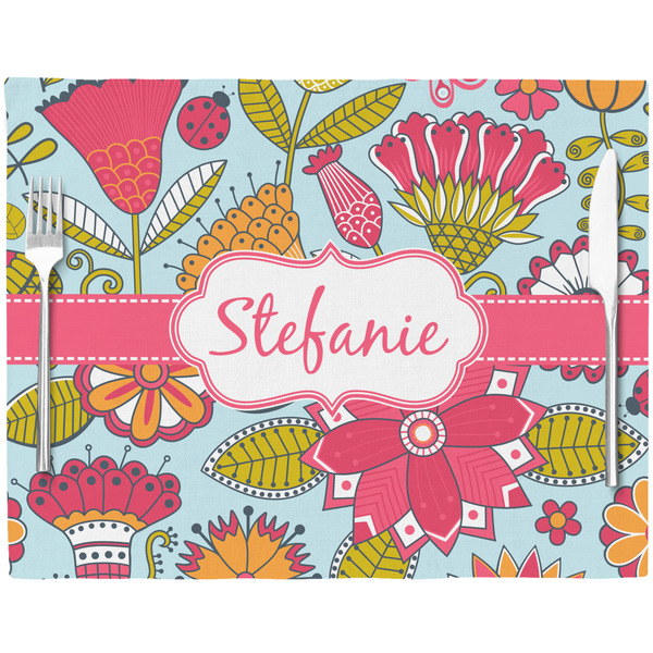 Wild Flowers Placemat with Props