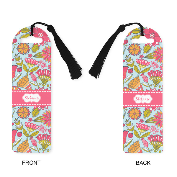 Wild Flowers Plastic Bookmarks - Approval