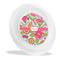 Wild Flowers Plastic Party Dinner Plates - Main/Front