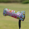 Wild Flowers Putter Cover - On Putter