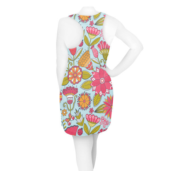 Wild Flowers Racerback Dress - On Model - Back