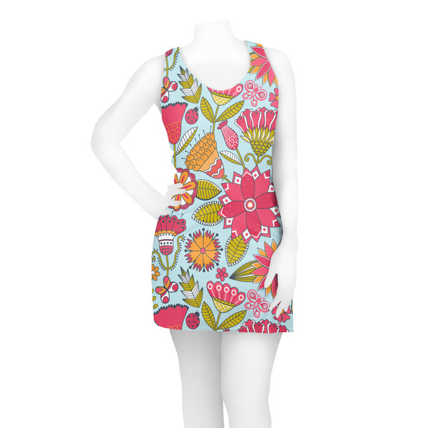 Wild Flowers Racerback Dress - On Model - Front