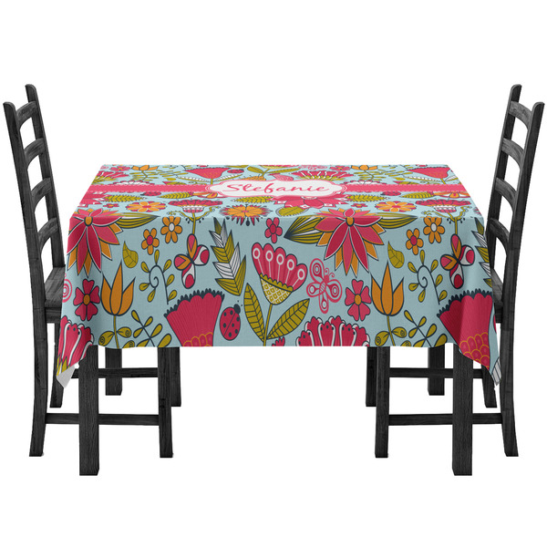 Custom Wild Flowers Tablecloth (Personalized)