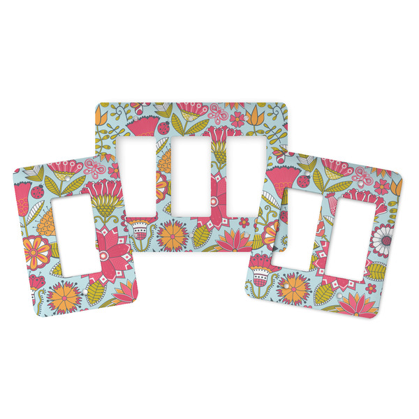 Wild Flowers Rocker Light Switch Covers - Parent - ALL VARIATIONS