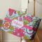 Wild Flowers Large Rope Tote - Life Style