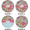 Wild Flowers Set of Lunch / Dinner Plates (Approval)