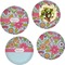 Wild Flowers Set of Lunch / Dinner Plates