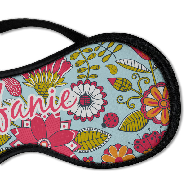 Wild Flowers Sleeping Eye Mask - DETAIL Large