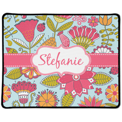 Wild Flowers Large Gaming Mouse Pad - 12.5" x 10" (Personalized)