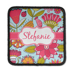 Wild Flowers Iron On Square Patch w/ Name or Text