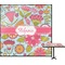 Wild Flowers Square Table Top (Personalized)