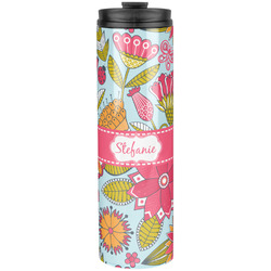 Wild Flowers Stainless Steel Skinny Tumbler - 20 oz (Personalized)