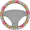Wild Flowers Steering Wheel Cover