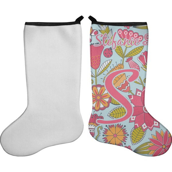 Wild Flowers Stocking - Single-Sided - Approval