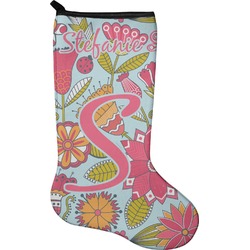 Wild Flowers Holiday Stocking - Single-Sided - Neoprene (Personalized)