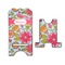Wild Flowers Stylized Phone Stand - Front & Back - Large