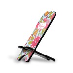 Wild Flowers Stylized Cell Phone Stand - Small w/ Name or Text